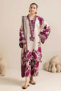 3 Pcs Women's Unstitched Digital Print Suit