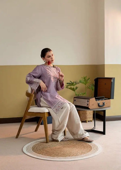 2 Pcs Women's Unstitched Embroidered Suit Loved by 60+
